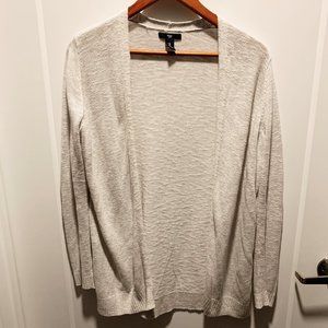 GAP Off White Open Cardigan
